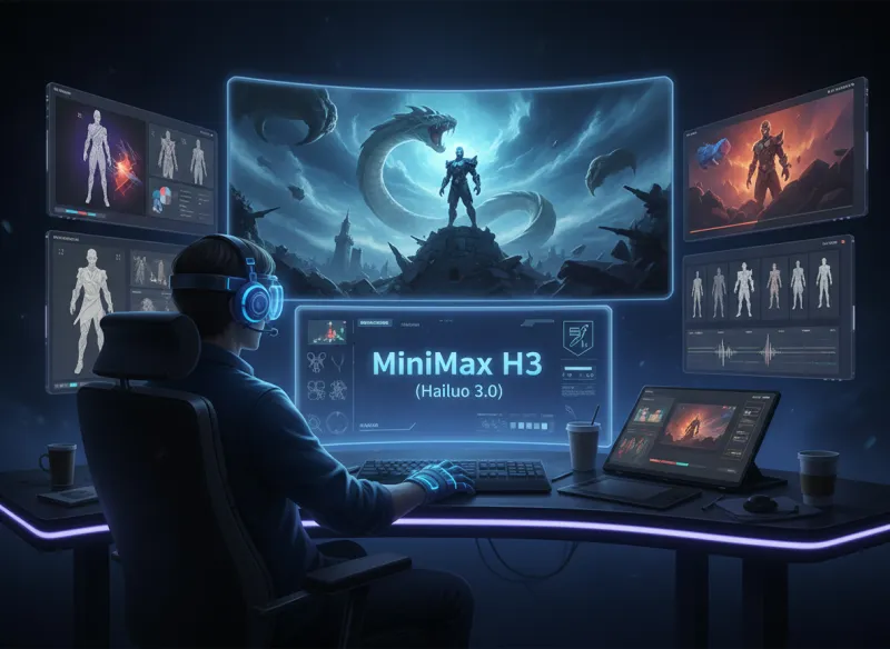 MiniMax H3 (Hailuo 3.0)でキャラクタードリブンのシネマティック動画を制作するAIアーティスト