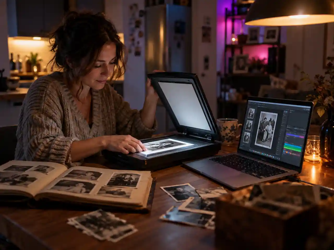 Families and Memory Keepers using the image to video generator