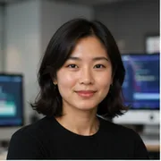 女大學生，正在申請暑期實習