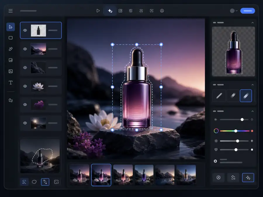 Layer-precise local editing with Seedream 5.0 Pro preserving lighting and composition