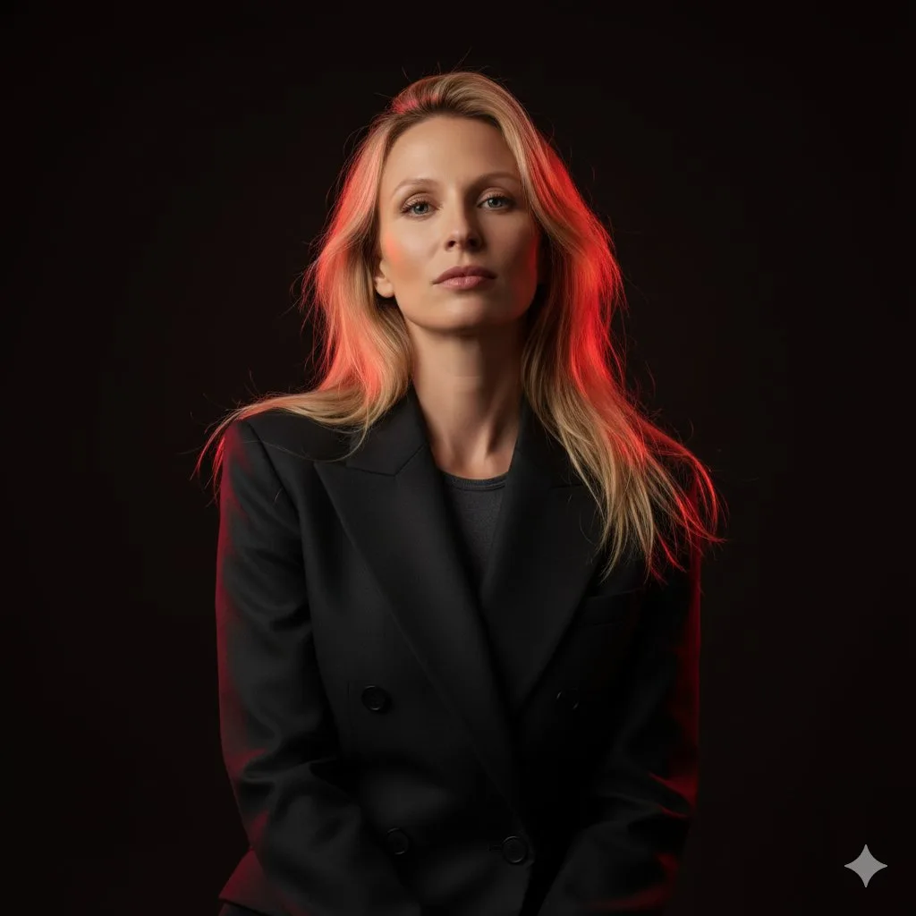 6.4. Cinematic Fashion Portrait (Spanish) generated image example