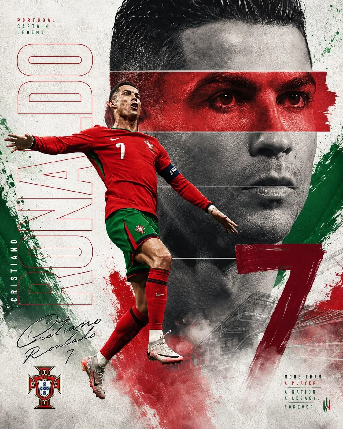 World Cup Hero Sports Poster Template generated image example