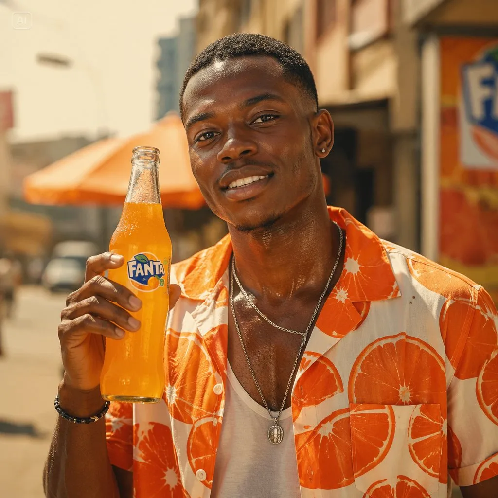 Ultra Realistic Young African Man His Mid 20s Standing Outdoors generated image example