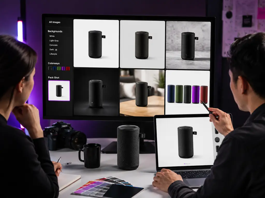 Product photo variants generated for listings with Grok Imagine Image 2.0