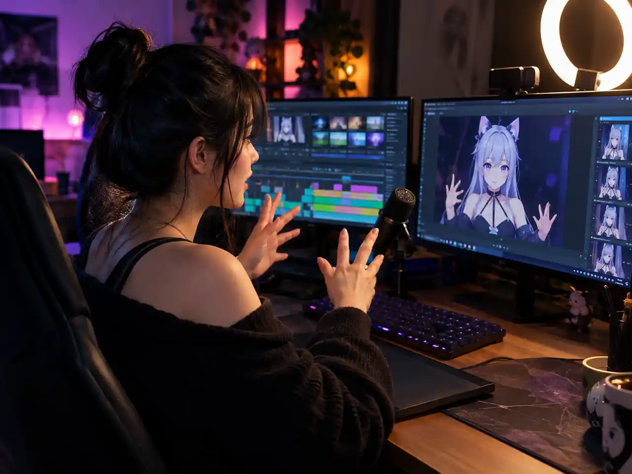 VTubers and Virtual Influencers using motion control video generation