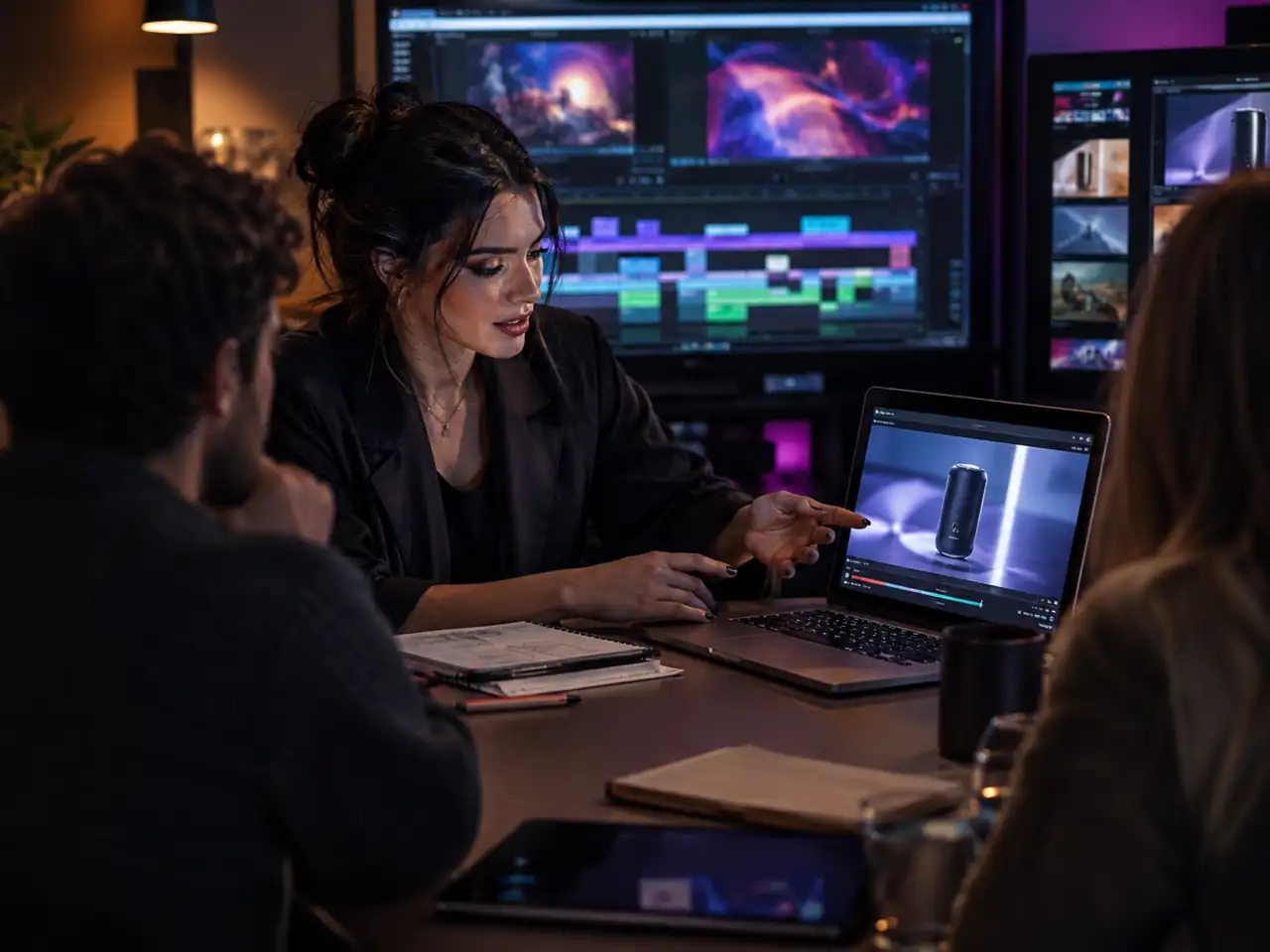 Agencies Pitching Concepts using the reference to video generator