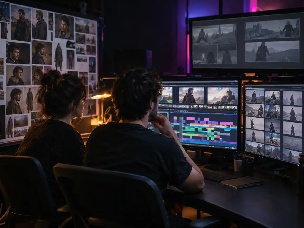 Short Film and Previz Teams using the reference to video generator